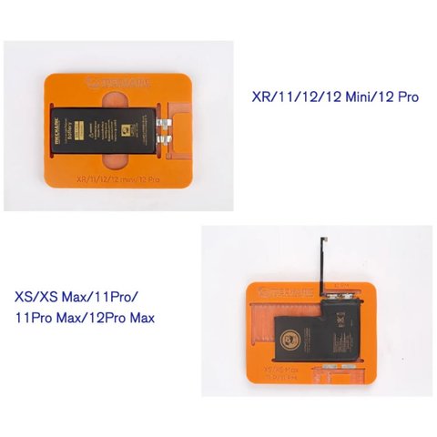 Держатель аккумуляторов для точечной сварки Mechanic B-Fix для Apple iPhone 11, iPhone 11 Pro, iPhone 11 Pro Max, iPhone 12, iPhone 12 mini, iPhone 12 Pro, iPhone 12 Pro Max, iPhone XR, iPhone XS, iPhone XS Max Превью 1