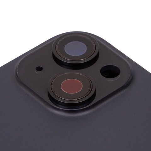 Корпус для iPhone 15 Plus, чорний, з тримачем SIM-карти, з боковими кнопками, Original (PRC), EU version Прев'ю 1