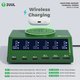 Мережевий зарядний пристрій 2UUL PC11, 110 Вт, Quick Charge, Power Delivery (PD), MagSafe, з безпровідною зарядкою, 6 портів Прев'ю 2