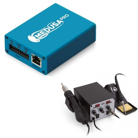 Medusa Pro Box + Estación de soldadura de aire caliente Accta 301 (220V) Combo Vista previa  1