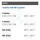 Монитор (10.25 дюймов) CarPlay / Android Auto для автомобилей BMW серии 3 / 4 (F30 / F31 / F34 / F32 / F33 / F36 / F80) с системой NBT Превью 1