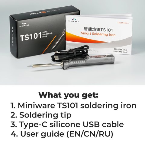 Паяльник Miniware TS101 Превью 8