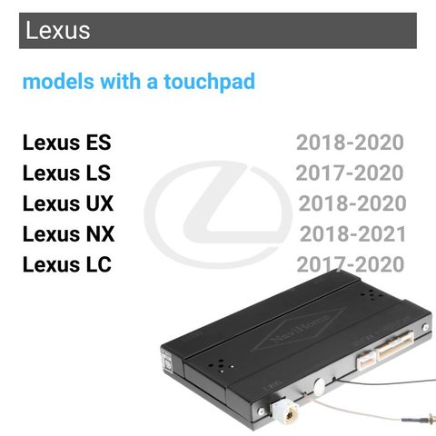 CarPlay for Lexus ES / LS / UX / NX / LC with a Touch Pad Preview 1
