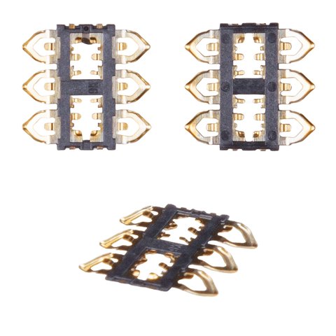 SIM Card Connector compatible with Samsung A546 Galaxy A54 5G, M346 Galaxy M34, (with memory card connector) Preview 3