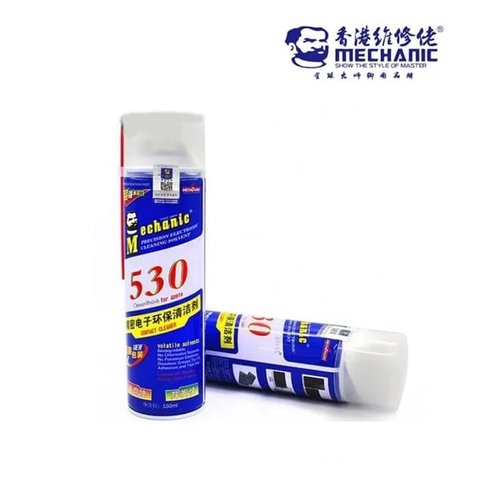 Remover Mechanic 530 New, (for boards cleaning, 600 ml, white and blue, antistatic) Preview 1