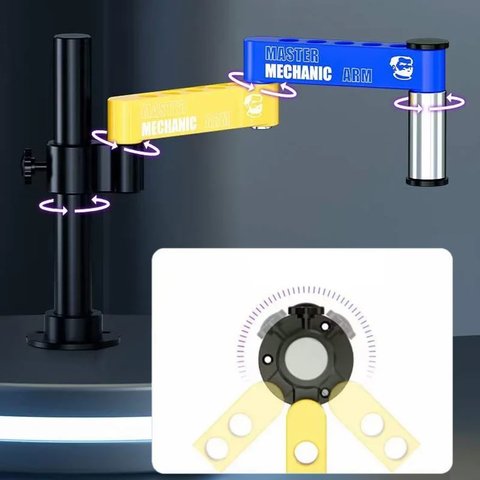 Microscope Stand Mechanic M3, (360°) Preview 4