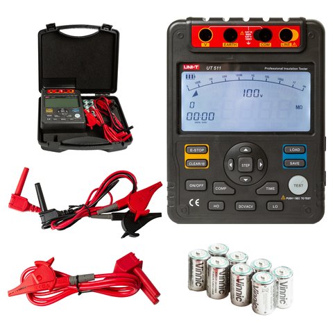 Megóhmetro UNI-T UT511 Vista previa  2