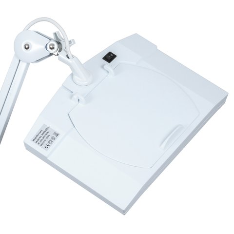 Lámpara lupa de sobremesa Bourya 8069LED-A, 3 dioptrías Vista previa  1