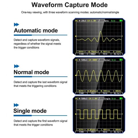 Multímetro Sunshine DT-24 Pro, digital, con osciloscopio Vista previa  2