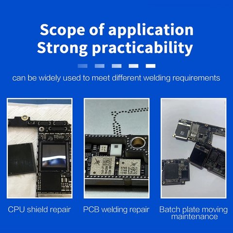 Pasta BGA Aixun AX-SP158M, Sn 96.5%,  Ag 3%, Cu 0.5%, 158 °C, 50 g Vista previa  2