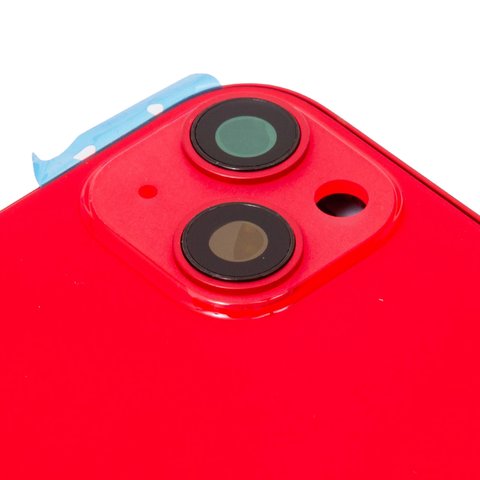 Carcasa puede usarse con iPhone 14 Plus, rojo, con botones laterales,  con sujetador de tarjeta SIM, Original (PRC), EU Version, red Vista previa  1