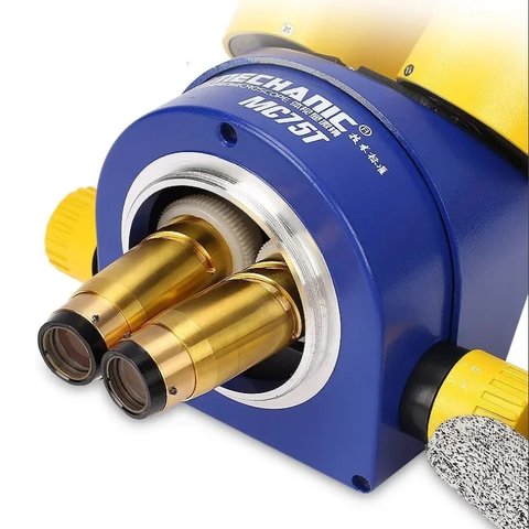 Microscopio Mechanic MC75T-B11, trinocular, 7X-45X Vista previa  3