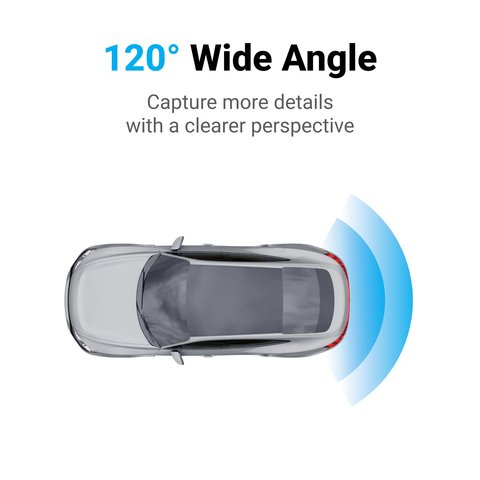Камера заднего вида для парковки (универсальная, 120°, 720P) Превью 1