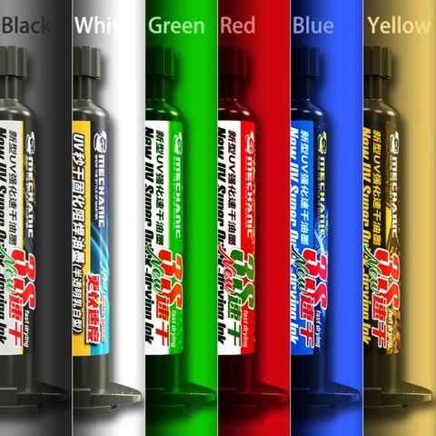 Паяльна маска Mechanic SU3, біла, 10 мл, ультрафіолетова Прев'ю 4