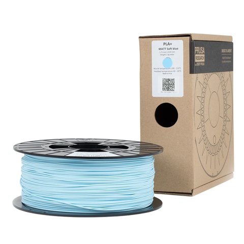 Філамент для 3D-принтера PRUSA PLA+ MATT Soft blue, 1 кг Прев'ю 2