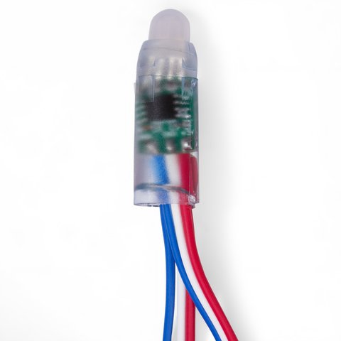 Светодиодный пиксель RGB (50 шт., WS2811, DC 5 В, 12 мм, IP68) Превью 1