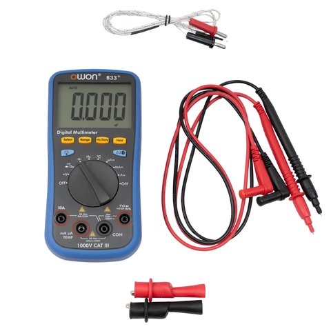 Цифровой Bluetooth-мультиметр OWON B33+ Превью 4