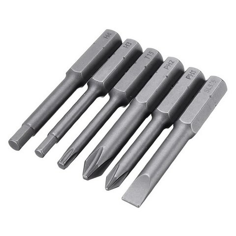 Електрична викрутка Xiaomi Mi Home (Mijia) Electric Screwdriver Black 6 в 1 Прев'ю 4