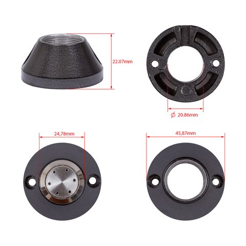 Накладна база для зчитувачів RD-4 mini Прев'ю 1